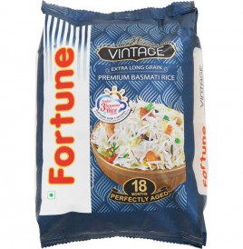 Fortune Vingate Extra Long Grain, Premium Basmati Rice  Pack  1 kilogram